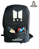 Mochila Luminosa BTS Negra